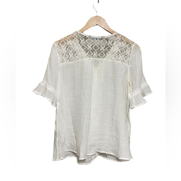 Zac & Rachel Boho White Blouse - Picture 3 of 3
